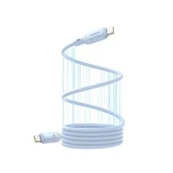 Baseus PicoGo Magnetic 1m Fast Charging USB-C to USB-C Cable 240W – Blue